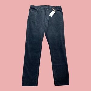 Quince Corduroy 5 Pocket Pants Mens 34x30 Black Organic Stretch Smart Casual